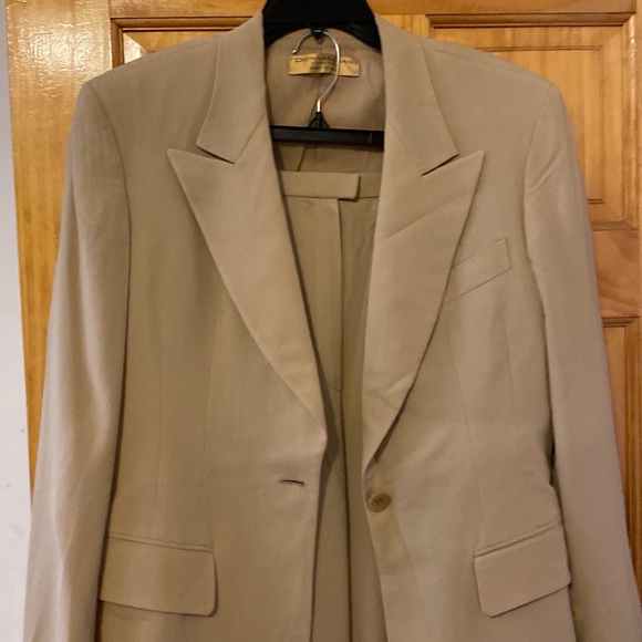 Donna Karan Suit Signature Made in Italy Wool Stretch Timeless Pant Suit - Picture 16 of 16